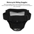 thumbnail image 3 of Skull Goggle  with Adjustable Elastic Belt, Windproof and   Skull Motorcycle Helmet Goggles for Motocross ATV Offroad Riding Racing, 3 of 8