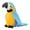 Blue, variant on Talking Parrot Plush Toy with Voice Recording Function, Soft Stuffed Animal for Interactive Play and Home Decor, Rechargeable Sound Parrot for Adults and Teens, 9.4 x 3.9 x 2.0 Inches