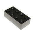 thumbnail image 1 of Piezas LEGO Negro 2x4 Ladrillo x50 LEGO, 1 of 2