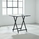 thumbnail image 4 of Ilios Innova | Mesa Plegable Multifuncional Portátil Negra, Ideal como Escritorio, Mesa Auxiliar, de Comedor o para Picnic, con Estructura de Metal y Superficie de MDF., 4 of 9