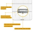 thumbnail image 7 of Saiveina Non-stick 8.5” x 12” 2-Tier Carbon Steel Cooling Rack, Dishwasher Safe (2 Count), 7 of 7