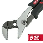 Hyper Tough 8 in Groove Joint Pliers with Comfort Grips, Black, 5368V