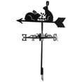 thumbnail image 1 of Veleta de Hierro Animal, Veleta de Conejo, Veleta de Techo Indicador de DireccióN del Viento Accesorios de DecoracióN de Techo, 1 of 10