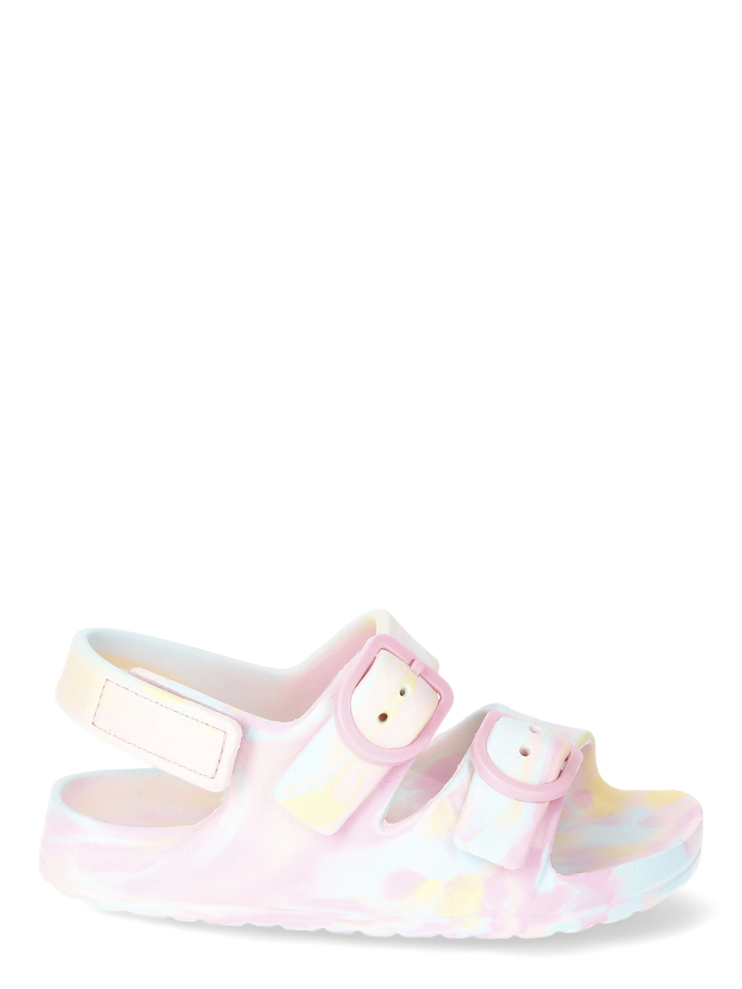 Wonder Nation Toddler Kids EVA Double Buckle Sandals