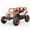 Orange, variant on HHVEL 2 Seater Ride on Car, 12V 10AH Ride on UTV for Kids, Ride on Toys with Remote Control, Bluetooth, Music Player, Spring Suspension for 3-6 Boy Girl,Black
