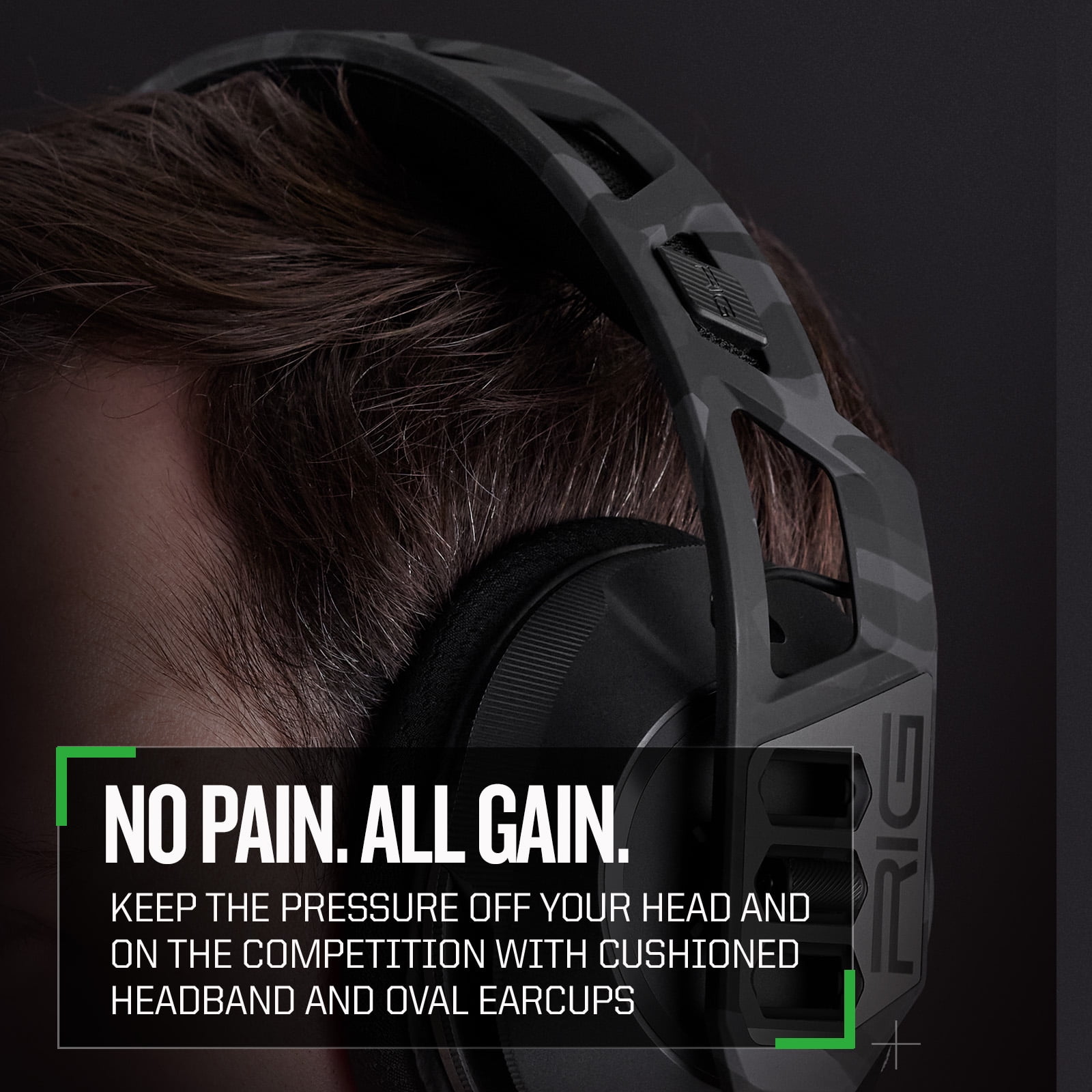 RIG 400 GEN 2 HX Gaming Headset for Xbox Series X/S, Xbox One, PlayStation 4|5, Mobile & PC with Dolby Atmos, Urban Camo