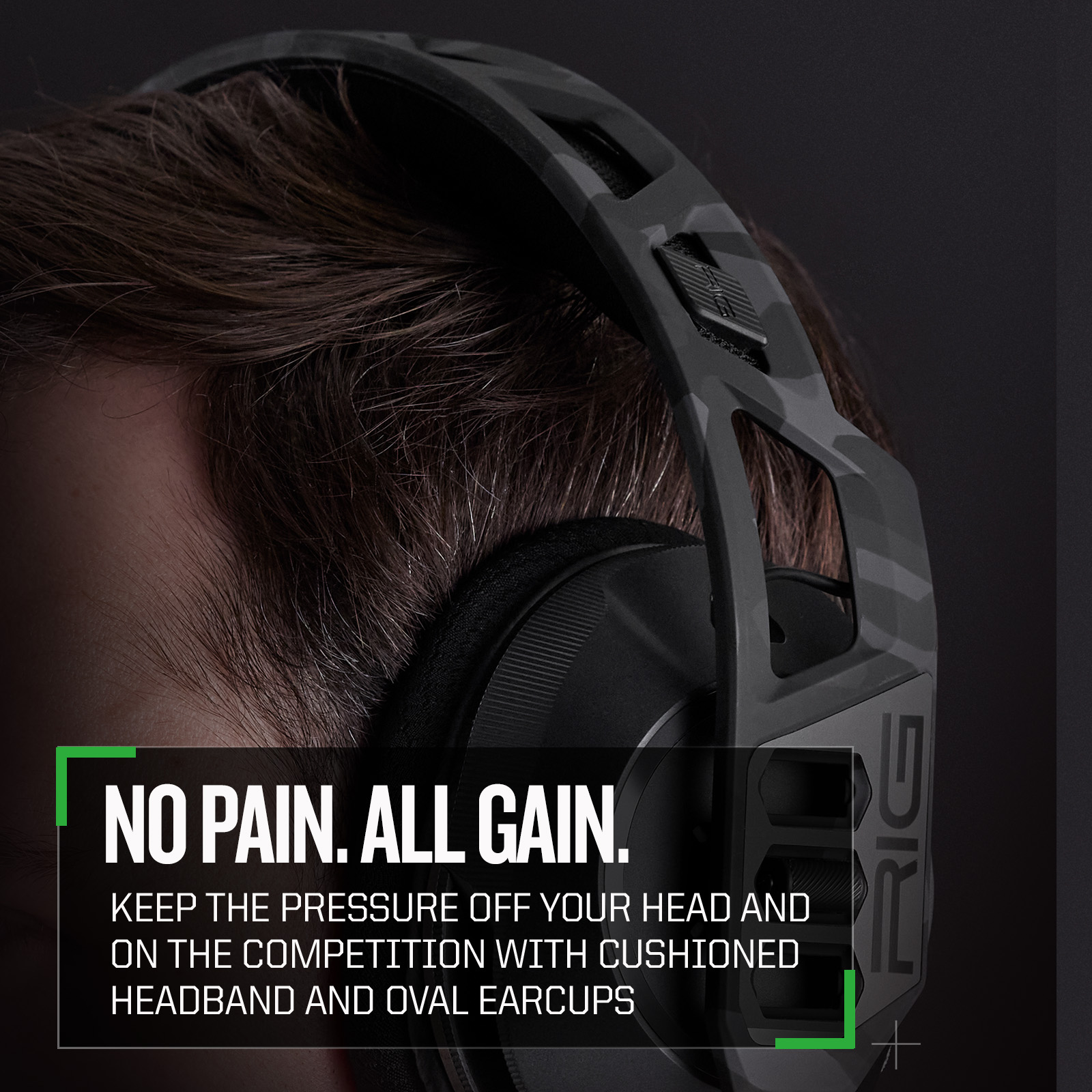 RIG 400 GEN 2 HX Gaming Headset, Dolby Atmos, Urban Camo photo 5