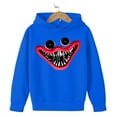 thumbnail image 1 of Poppy Playtime Long Sleeve Hoodie Sweatshirt Huggy Wuggy Hooded Pullover Kids Boys Girls Track Tops, 1 of 1