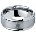 thumbnail image 2 of Gamer Tungsten Gray Ring Boho Gifts Fashion Designer Jewelry 60th Wedding Anniversary Mom, 2 of 7