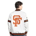 thumbnail image 2 of Men's-Starter  White San Francisco Giants Cooperstown Scout Full-Snap Varsity Jacket, 2 of 2