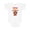 AA-White, variant on Dachshund Mom Puppy Boys or Girls Baby Bodysuit