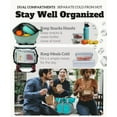 thumbnail image 3 of Bolsa de almuerzo SUNNY BIRD de doble compartimento con aislamiento, color verde, 3 of 6