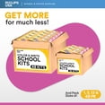 thumbnail image 2 of E-CLIPS USA Back to School Supplies Kit for Kids School Supplies Set School Supply Kit Colored Pencils For Kids Color Pencil Set Crayons Bulk for Cla, 2 of 5