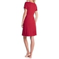 thumbnail image 4 of Gvmfive Women Maternity Ruffles Short Sleeve Nursing Breastfeeding Midi Dress, 4 of 5