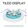 thumbnail image 5 of Shark Stylish Chiffon Summer Dress with Polyester Straps - Ideal Women's Beach Skirt, 5 of 6
