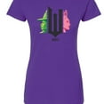 thumbnail image 2 of Wicked - Elphaba And Glinda Side Profiles - Juniors Fitted Graphic T-Shirt, 2 of 4