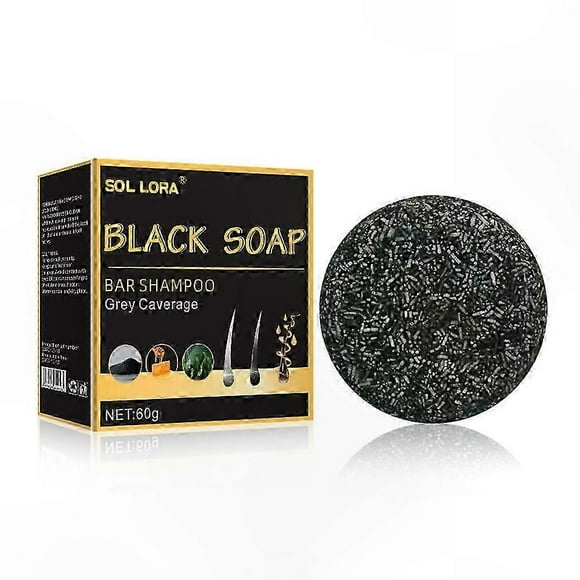 Natural Hair Darkening Bar for Gray Reversal, Chemical-Free Solution