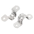 thumbnail image 5 of M20 201 Stainless Steel Two Hole Pipe Straps Tension Tube Clip Clamp 15PCS, 5 of 5