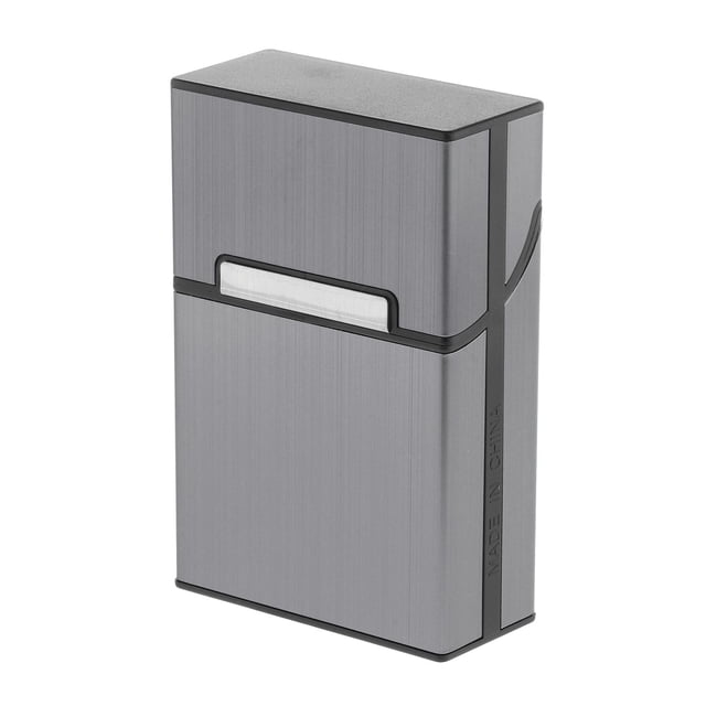 Accesorio de Soporte de Caja de Tamaño Regular Impermeable para 20 Estuches - Gris Sunnimix caja de cigarrillos