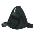 thumbnail image 1 of Bolsa de pecho para walkie talkie, bolsa para chaleco de walkie talkie, bolsa de radio bidireccional universal portátil, paquete de pecho para radio Negro Hugo Bolsa de pecho para walkie talkie, 1 of 7