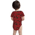 thumbnail image 6 of Rocae Rose Flowers for Baby Climbing Clothes Soft Baby Romper for Active Infants Comfortable and Breathable Crawling Jumpsuit Unisex Baby Outfit 2 Years, 6 of 8