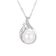 thumbnail image 4 of Regalo del Día de la Madre Collar de Perlas de Agua Dulce Madre Plata 925 Diseño de Nicho Pendientes Lujo Ligero, 4 of 4