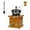 Light color, variant on Retro Manual Coffee Grinder with Wooden Base, Adjustable Coarseness & Removable Brush for Espresso, Cold Brew