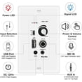 thumbnail image 3 of Amplificador de pared Bluetooth Herdio HWA-16BT-4CH 4 canales, 3 of 7