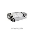 thumbnail image 2 of RKSTN 100X70Cm Drawstring Blanket Gray, 2 of 5