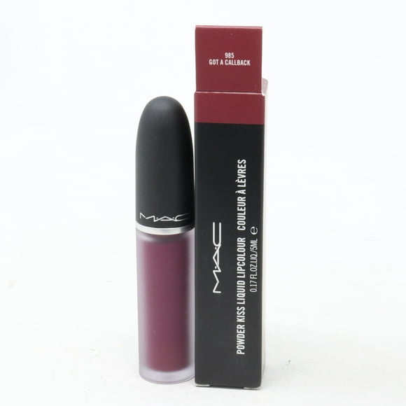 Mac Powder Kiss Liquid Lipcolour 985 Got a Callback 0.17oz/5.0ml New With Box