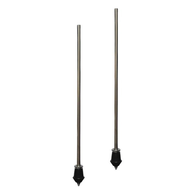 Patas de Metal para tambor de bajo CUTICAT Soporte Universal para Pierna de Tom 2 uds