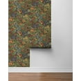 thumbnail image 3 of NextWall  Bird Floral Peel and Stick Wallpaper 20.5 in. W x 18 ft. L - Russet & Riverside, 3 of 9