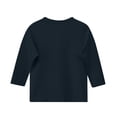 thumbnail image 3 of Back To School Clothes Cute Tops for Girls 3/4 Sleeve Novetly Letter Print Girls Shirts Crew Neck Soft Casual Clothes for Teen Girls Blouse T-Shirt Navy 11-12 Years, 3 of 3