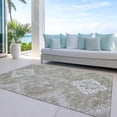 thumbnail image 6 of Addison Rugs Chantille Indoor/Outdoor Traditional Medallions Taupe Washable Rectangle Rug, 3' x 5', 6 of 6