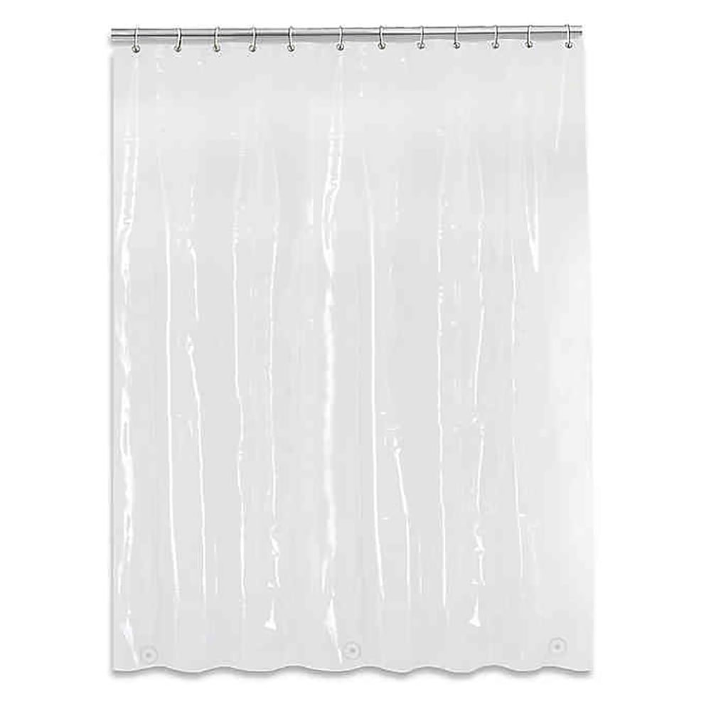 Titan Super Heavyweight Peva Shower Liner in Clear, Standard Size (72