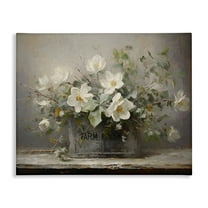 Stupell Industries Country Farm Florals Botanical & Floral Painting Gallery Wrapped Canvas Art Print Wall Art, 48 x 36