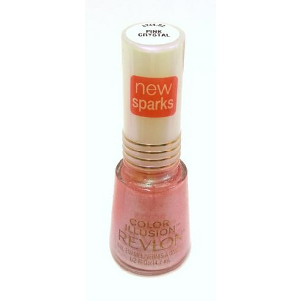 Revlon Nail Enamel - Pink Crystal (Color Illusion) - 1/2 Fl Oz () - Revlon Nail Enamel - Pink Crystal (Color Illusion) - 1/2 Fl Oz () -
