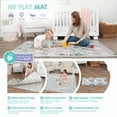 thumbnail image 5 of Regalo Sensory & Learning My Play Mat™, Foldable & Reversible Waterproof Foam Play Mat, 77" x 71", 5 of 10