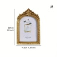 thumbnail image 3 of Gold Picture Frame, Vintage Baroque Style Carved Photo Frame with Ornate Curved Design for French Style Wall Art and Desktop Gallery Display, 3 of 5
