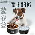 thumbnail image 2 of Cuenco para perros EVELANDO de acero inoxidable, 1,9 L, antideslizante, sin BPA, 2 of 9
