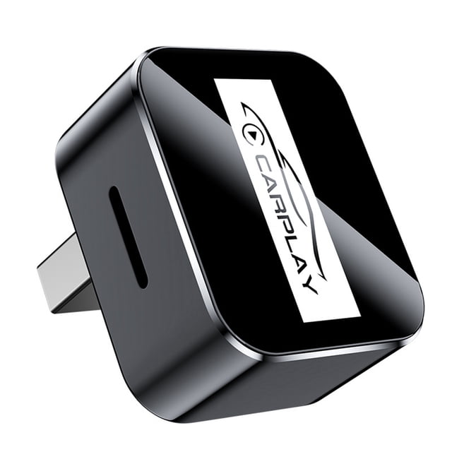 Adaptador CarPlay 2 en 1 para Android Auto (con Cable A Inalámbrico) para Estéreo de Coche con Conexión USB Conectar y Usar