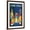 Brown Frame, variant on Art.com Travel Poster, New York City Art Print, Black Frame Wall Art, 17" x 23"