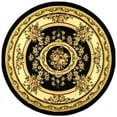 thumbnail image 4 of SAFAVIEH Lyndhurst Katherine Traditional Bordered Runner Rug, Black/Ivory, 2'3" x 8', 4 of 4