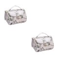 thumbnail image 4 of maskred Cosmetic Bag Convenient Multipurpose Storage Carry Handbag Carrying Pouch Holding Container Travel Makeup Organizer Type 2 2Set, 4 of 6