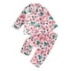 thumbnail image 1 of Conjunto de Pijama de Satén para Niños Fsadfeas Rosa Bastón de Caramelo 11-12 Años, 1 of 7