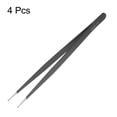 thumbnail image 3 of 4Pcs Precision Tweezers Set ESD-11 120mm Pointed Anti-Static Anti-Magnetic Stainless Steel Technology Tweezers, 3 of 6