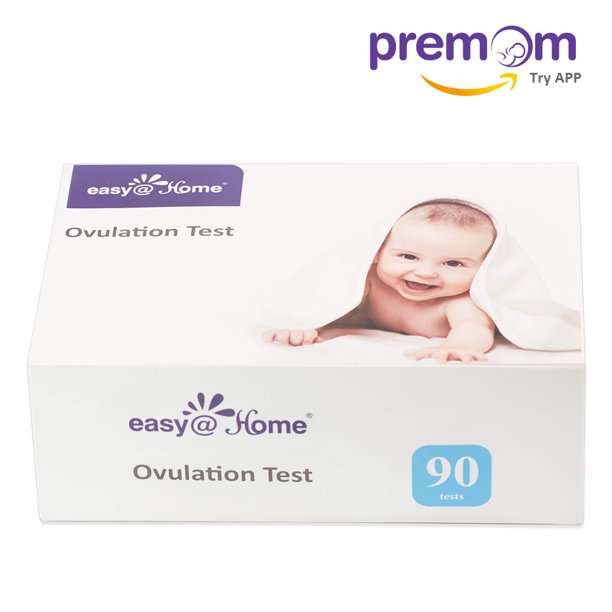 EasyHome 90 Ovulation Test Strips Kit the Reliable Ovulation Predictor Kit (90 LH Test