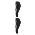 thumbnail image 1 of Wisewang Professional Hairbrush Styling Knot Comb  for Magic Detangling Brush black,black 2Set, 1 of 6