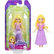Disney Princess Rapunzel Small Doll with Blonde Hair & Green Eyes, Signature Purple Look