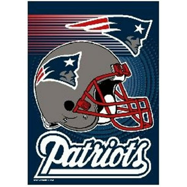 Nfl New England Patriots 12 X 18 Team Garden Flag Walmart Com Walmart Com